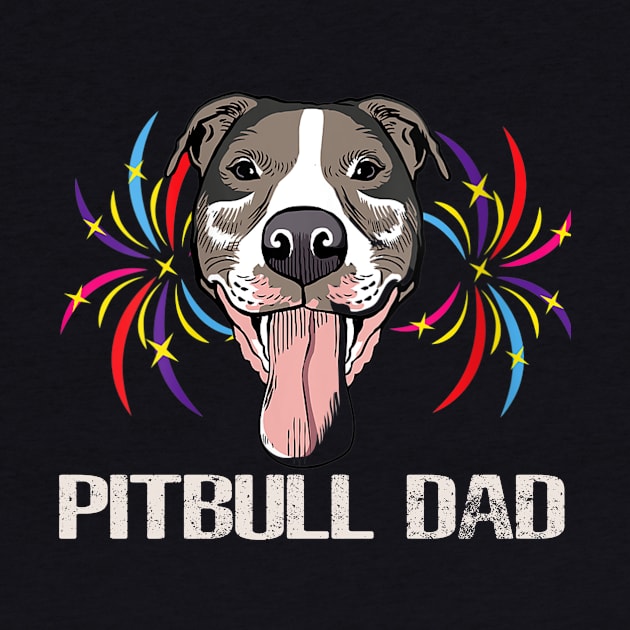 Pitbull dad by Éléonore Royer